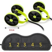 ULTIMAX Ab Wheel Roller, Revoflex Extreme Multifunctional No Noise Ab Wheel Easy to Use Ab Roller Body Shaping Roller Training System Abs Exerciser for Core Workout Ab Workout Equipment