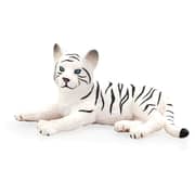 Mojo Animal Planet White Tiger cub laying down Small
