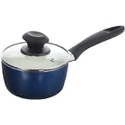 TESCOMA 14cm 0.9L Nonstick Ceramic Sauce Pan With Lid Black