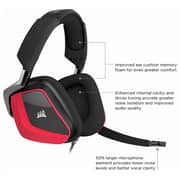 Corsair VOID PRO Surround Premium Gaming Headset Red CA-9011157-NA