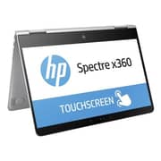 HP Spectre x360 13-AC002NE Convertible Touch Laptop - Core i7 2.7GHz 16GB 1TB Shared Win10 13.3inch FHD Silver HP Spectre x360 13-AC002NE Convertible Touch Laptop - Core i7 2.7GHz 16GB 1TB Shared Win10 13.3inch FHD Silver