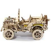 Wooden City 4x4 Jeep 3D Mechanical Model Wooden City 4x4 Jeep 3D Mechanical Model