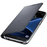 Samsung EFNG930PBEGAE LED View Cover Black For Galaxy S7