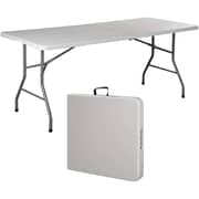 Showay 1.8m Foldable Table Heavy Duty Folding Outdoor Catering Trestle Party Garden Table