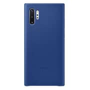 Samsung Note 10 Plus Leather Cover - Blue