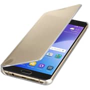 Samsung EFZA510CFEGWW Clear View Cover Gold For Galaxy A5 2016 Samsung EFZA510CFEGWW Clear View Cover Gold For Galaxy A5 2016
