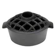 Minuteman International 2.2 Qt Enamel Woodstove Steamer - Lattice Top - T-50-BB