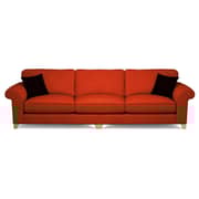 Galaxy Design Angelic 3 Seater Sofa Carrot