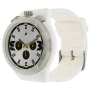 Fastrack Chronos White Resin Analog Men Watch - T38002PP01