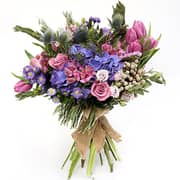 Elegant Mixed Roses & Tulips Bouquet