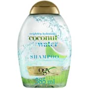 OGX Shampoo Weightless Hydration + Coconut Water 385ml - Pack of 2 Pieces (Bundle Offer)