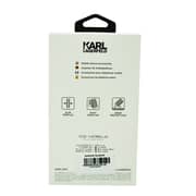 Karl Lagerfeld Liquid Silicone Karl & Choupette Case For Iphone 14 Pro Max Light Pink