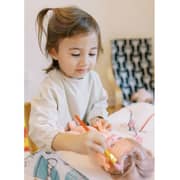 Milk It Baby, MI-SBSB004 Sleeved Bib, Safari Beige