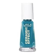 Layla Ceramic Effect Nail Polish Vintage Turquoise 025