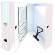 Delex Box File PVC 3inch A4 White