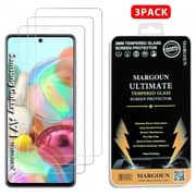 3-pack Screen Protector Tempered Glass For Samsung Galaxy A71 - Clear 3-pack Screen Protector Tempered Glass For Samsung Galaxy A71 - Clear