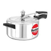 Hawkins Classic Alluminium Pressure Cooker 4L Silver