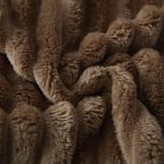 Deals for Less - Soft Fleece Blanket, Double Size, Plain Brown color Deals for Less - Soft Fleece Blanket, Double Size, Plain Brown color