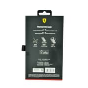 Ferrari Magsafe Silicone Metal Logo Hard Case For Iphone 14 Pro Black