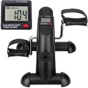 H Pro Mini Exercise Bike | Under Desk Pedal Exerciser| Portable Foot Cycle | Arm & Leg Peddler Machine With Lcd Screen Displays