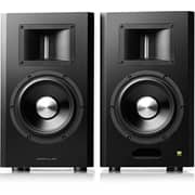 Edifier Air Pulse A300 Pro Cherry Wood Styling Dual Active Bookshelf Speaker