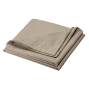 Kingtex Flat Sheet King 260x280cm Without Pillow cover Dark Beige Kingtex Flat Sheet King 260x280cm Without Pillow cover Dark Beige