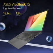 ASUS VivoBook 15 (2021) Laptop - AMD Ryzen 5-5500U / 15.6inch FHD / 8GB RAM / 512GB SSD / Shared AMD Radeon Graphics / Windows 11 Home / English & Arabic Keyboard / Black / Middle East Version - [M513UA-EJ634W]