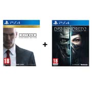 PS4 Hitman: The Complete First Season Steelbook Edition Game + PS4 Dishonored 2 Game PS4 Hitman: The Complete First Season Steelbook Edition Game + PS4 Dishonored 2 Game