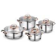 Korkmaz A1040 Rosanna 8pcs Cookware Set