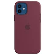 Apple iPhone 12 | 12 Pro Silicone Case with MagSafe - Plum Apple iPhone 12 | 12 Pro Silicone Case with MagSafe - Plum