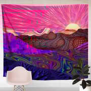 Deals for less - Wall Tapestry Home Decor, Colorful Mountain Design. Deals for less - Wall Tapestry Home Decor, Colorful Mountain Design.
