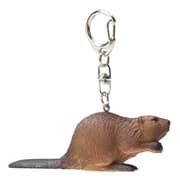 Mojo Animal Planet Beaver Keychain Woodland
