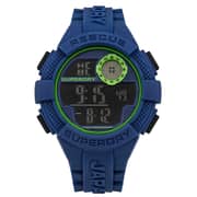 Superdry Radar Blue Rubber Digital Men Watch