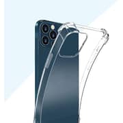 Margoun Clear Case Soft Flexible TPU Anti-Shock Slim Transparent Back Cover with Reinforced Bumper Corners For iPhone 14 Pro 6.1 inch Clear