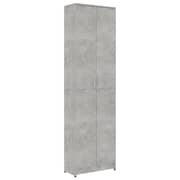 Vidaxl Hallway Wardrobe Concrete Grey 55x25x189 Cm Engineered Wood Vidaxl Hallway Wardrobe Concrete Grey 55x25x189 Cm Engineered Wood
