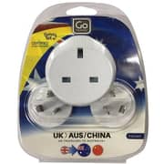 Go Travel GOTADA537 Triple UK-China Adaptor