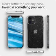 Spigen Liquid Crystal Glitter Designed For iPhone 12 Pro Mini Case/Cover Crystal Quartz