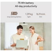 Asus Zenbook 14 OLED UX3402ZA-OLED1Q7W Slim Laptop – Core i7 2.1GHz 16GB 1TB Shared Win11Home 14inch 2.8K Aqua Celadon English/Arabic Keyboard Asus Zenbook 14 OLED UX3402ZA-OLED1Q7W Slim Laptop – Core i7 2.1GHz 16GB 1TB Shared Win11Home 14inch 2.8K Aqua Celadon English/Arabic Keyboard