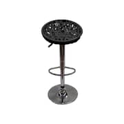 Jilphar Furniture Counter Bar Stool White Black Jilphar Furniture Counter Bar Stool White Black