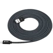 Zoook 3 In 1 Charging Cable 1m Black