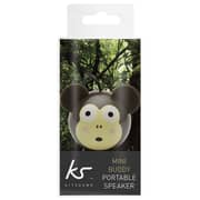 Kitsound Mini Buddy Monkey Speaker KSNMBMKY Kitsound Mini Buddy Monkey Speaker KSNMBMKY