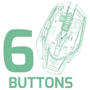 Port Design 901400 Arokh X1 Gaming Mouse Black