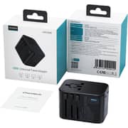 Choetech Travel Adapter Black
