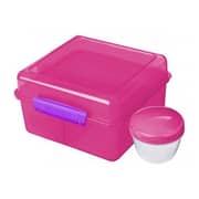 Sistema Lunch Cube Max with Yogurt Pot Lunch Box 2L