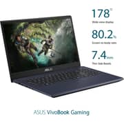 Asus Vivobook Gaming Laptop Core i7-9750H 2.60GHz 16GB 1TB HDD Win10 15.6inch FHD Black Nvidia GeForce GTX 1050 4GB