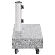 Vidaxl Umbrella Base Light Grey 45x25x8.3 Cm Granite Vidaxl Umbrella Base Light Grey 45x25x8.3 Cm Granite