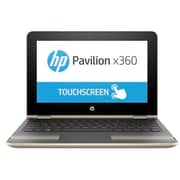 HP Pavilion x360 11-U002NE Convertible Touch Laptop - Celeron 1.6GHz 4GB 500GB Shared Win10 11.6inch HD Gold HP Pavilion x360 11-U002NE Convertible Touch Laptop - Celeron 1.6GHz 4GB 500GB Shared Win10 11.6inch HD Gold