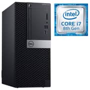 Dell Optiplex 7060 MicroTower Desktop Core i7-8700 4GB 1TB HDD Win10P Black