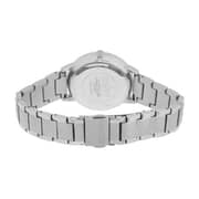 Ecstacy Silver Stainless Steel Multifunction Watch For Women E9609-SBSS