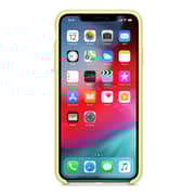 Apple Silicon Case Mellow Yellow For Apple iPhone XS Max Apple Silicon Case Mellow Yellow For Apple iPhone XS Max